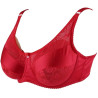CrossGearX Soutien-Gorge Spécial Prothèse Mammaire BRACE Rouge